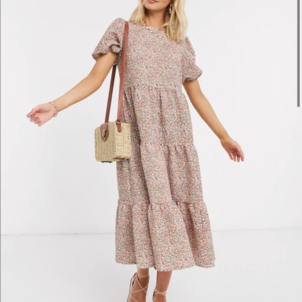 ASOS | Floral Maxi Dress size 10